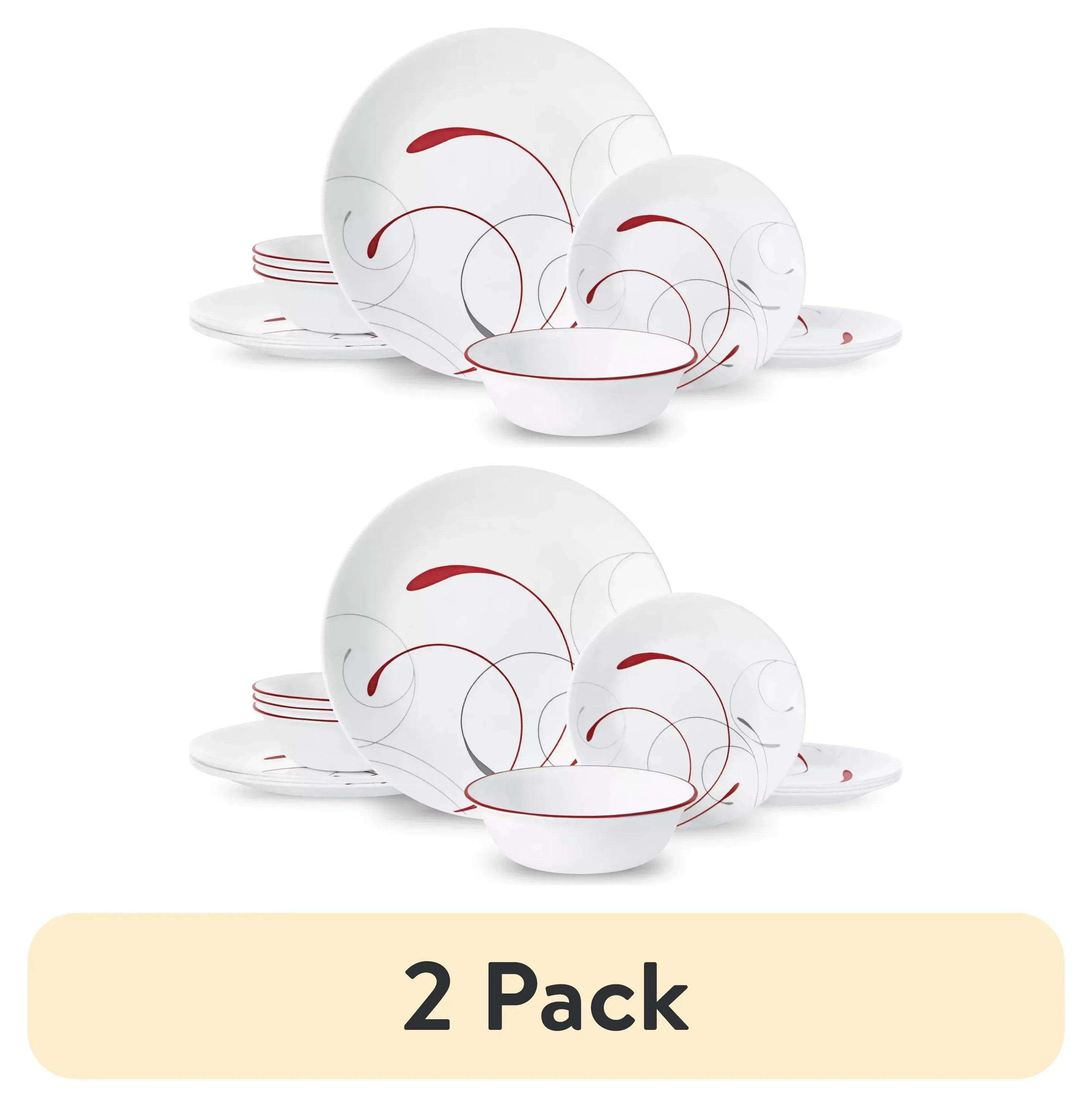 Corelle Splendor 12-Piece Glass Dinnerware Set (Service for 4)