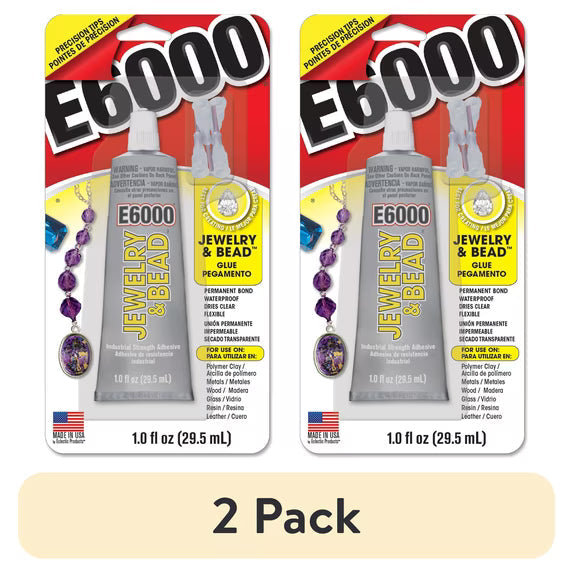 E6000 JEWELRY & BEAD CLR 1.0 FL OZ 6PK