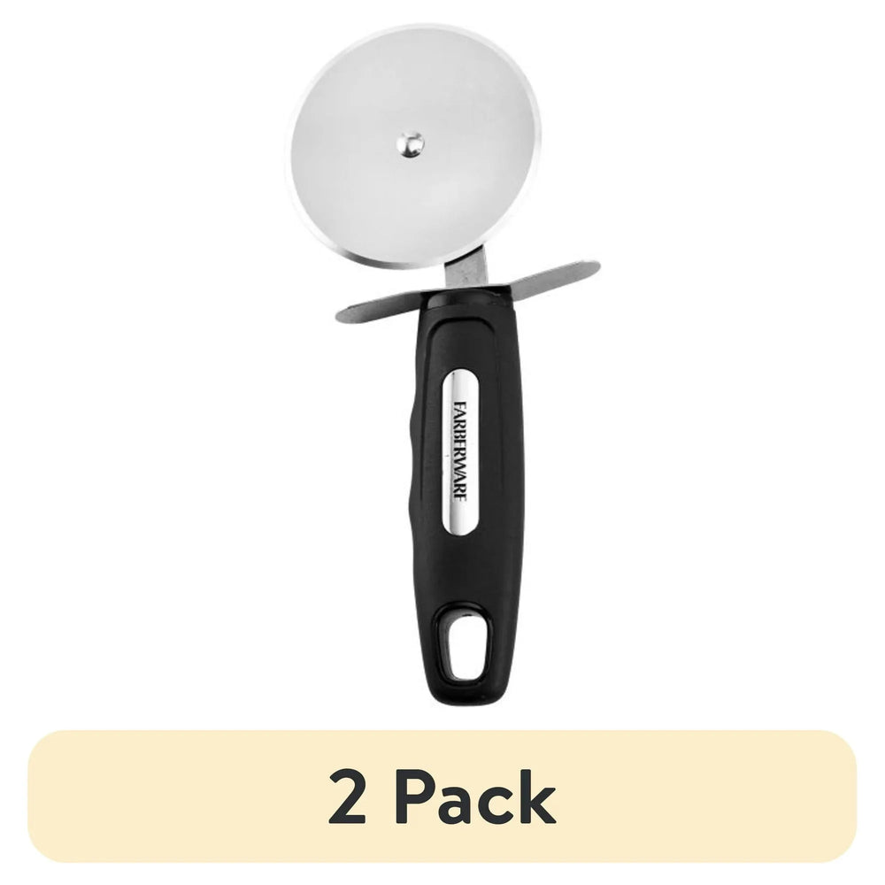 Farberware Professional Stainless Steel Pizza Cutter with Black Handle - USA MEGA SHOP