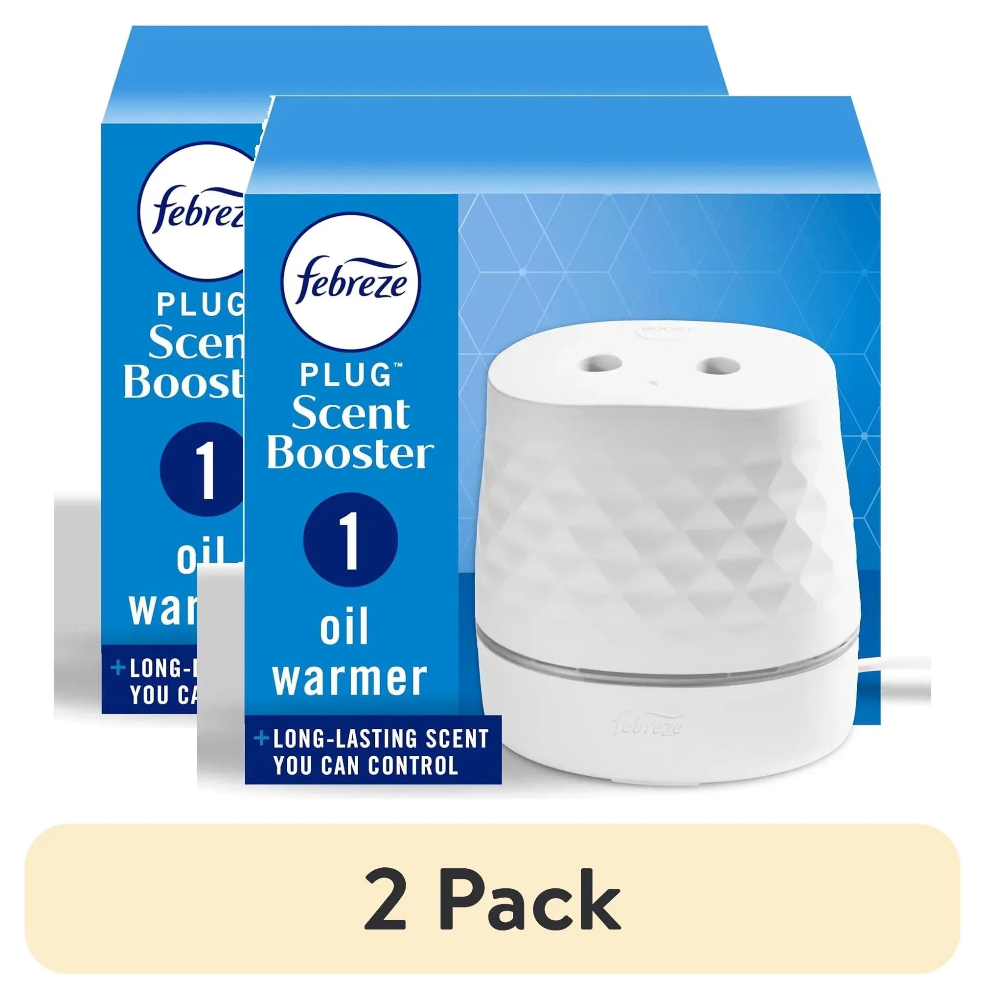 Febreze Plug Scent Booster Air Freshener, Scented Oil Diffuser Starter Kit