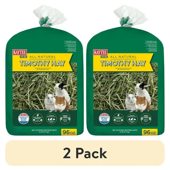 Kaytee Forti-Diet All Natural Timothy Hay , 96 ounce - USA MEGA SHOP