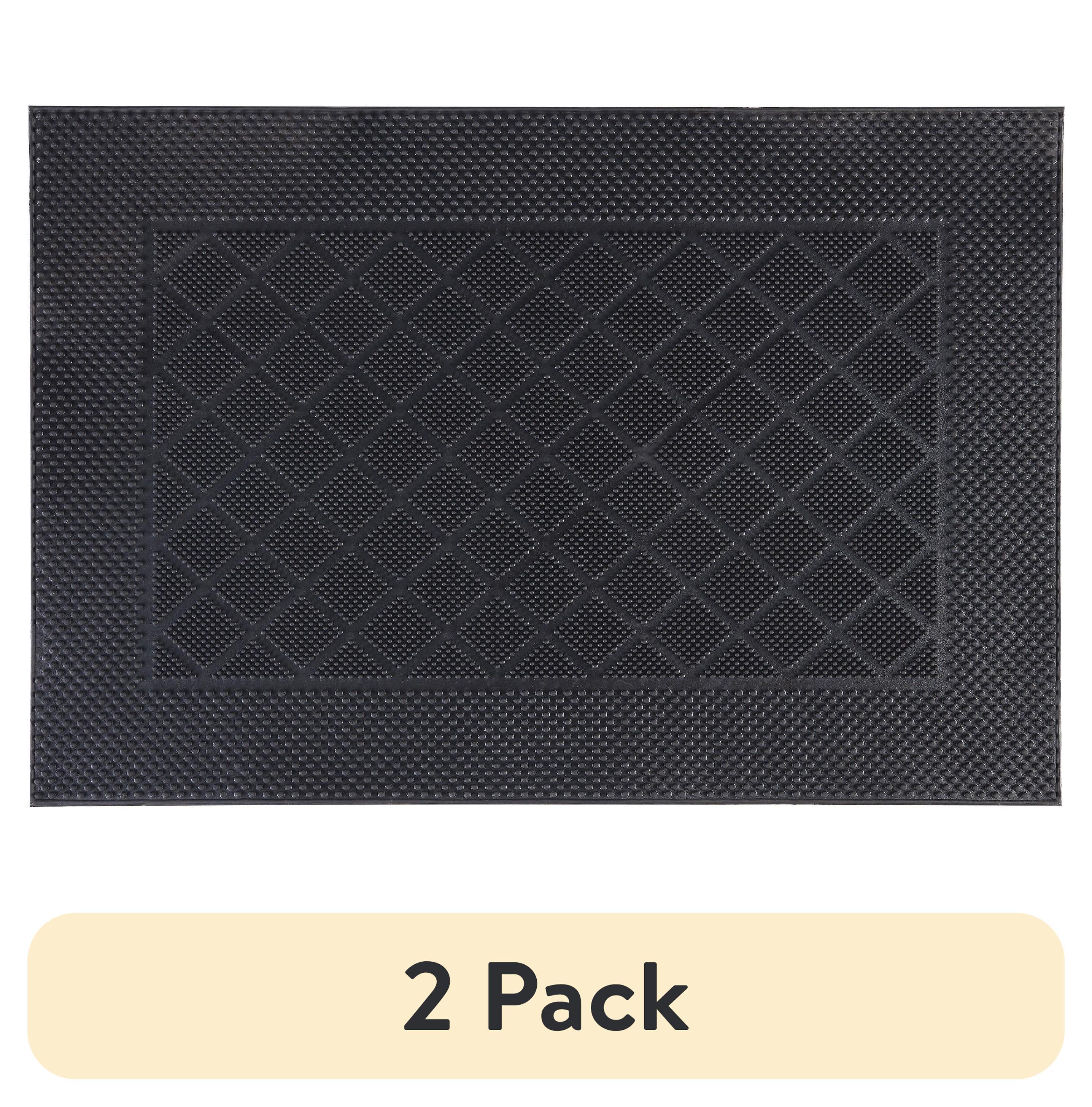 Mainstays Flexible Rubber Pin Doormat for Entryways
