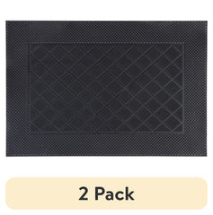 Mainstays Flexible Rubber Pin Doormat for Entryways