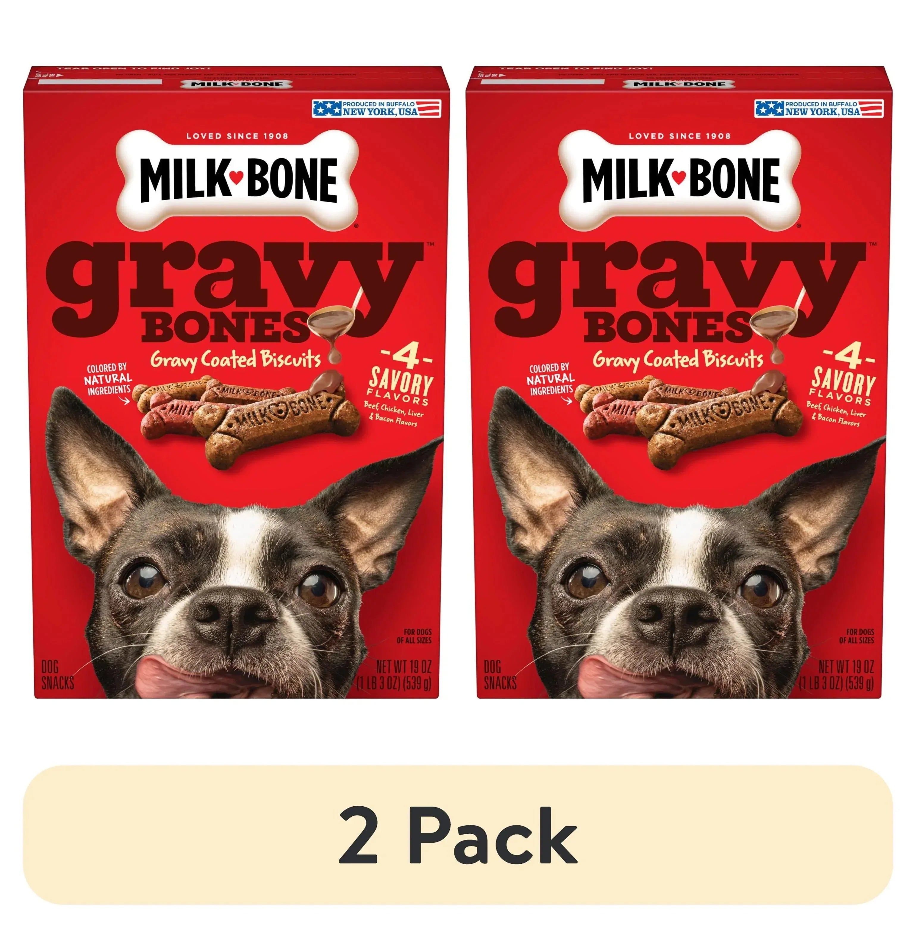 Milk Bone GravyBones Dog Biscuits, Small Dog Treats, 7 lb. - USA MEGA SHOP