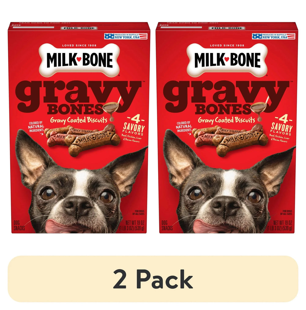Milk Bone GravyBones Dog Biscuits, Small Dog Treats, 7 lb. - USA MEGA SHOP