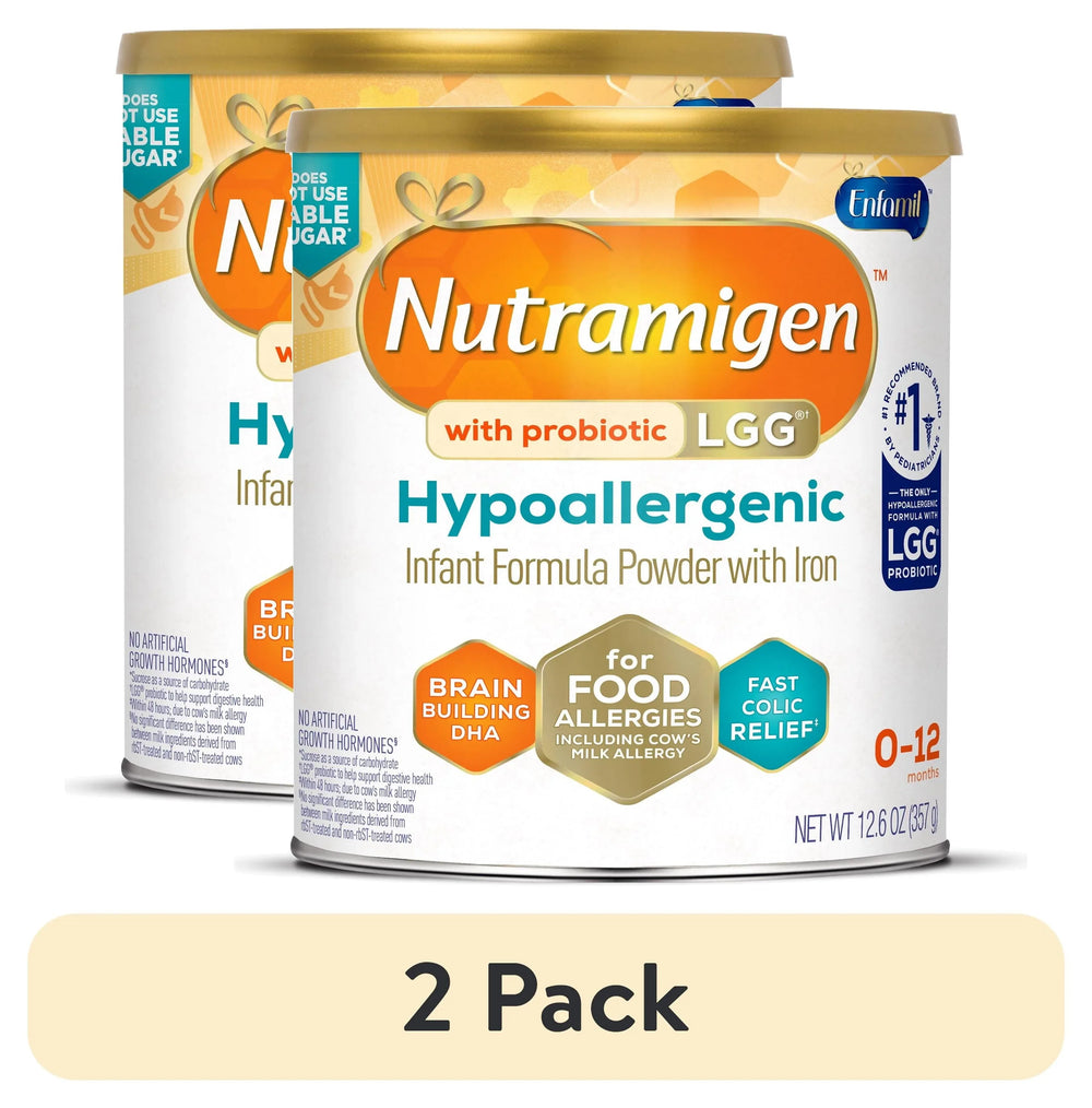 Nutramigen with Probiotic LGG Hypoallergenic Powder Baby Formula, 12.6 oz Can - USA MEGA SHOP