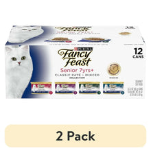 Purina Fancy Feast wet cat food multipack, 2 pack, Senior 7+ classic pate