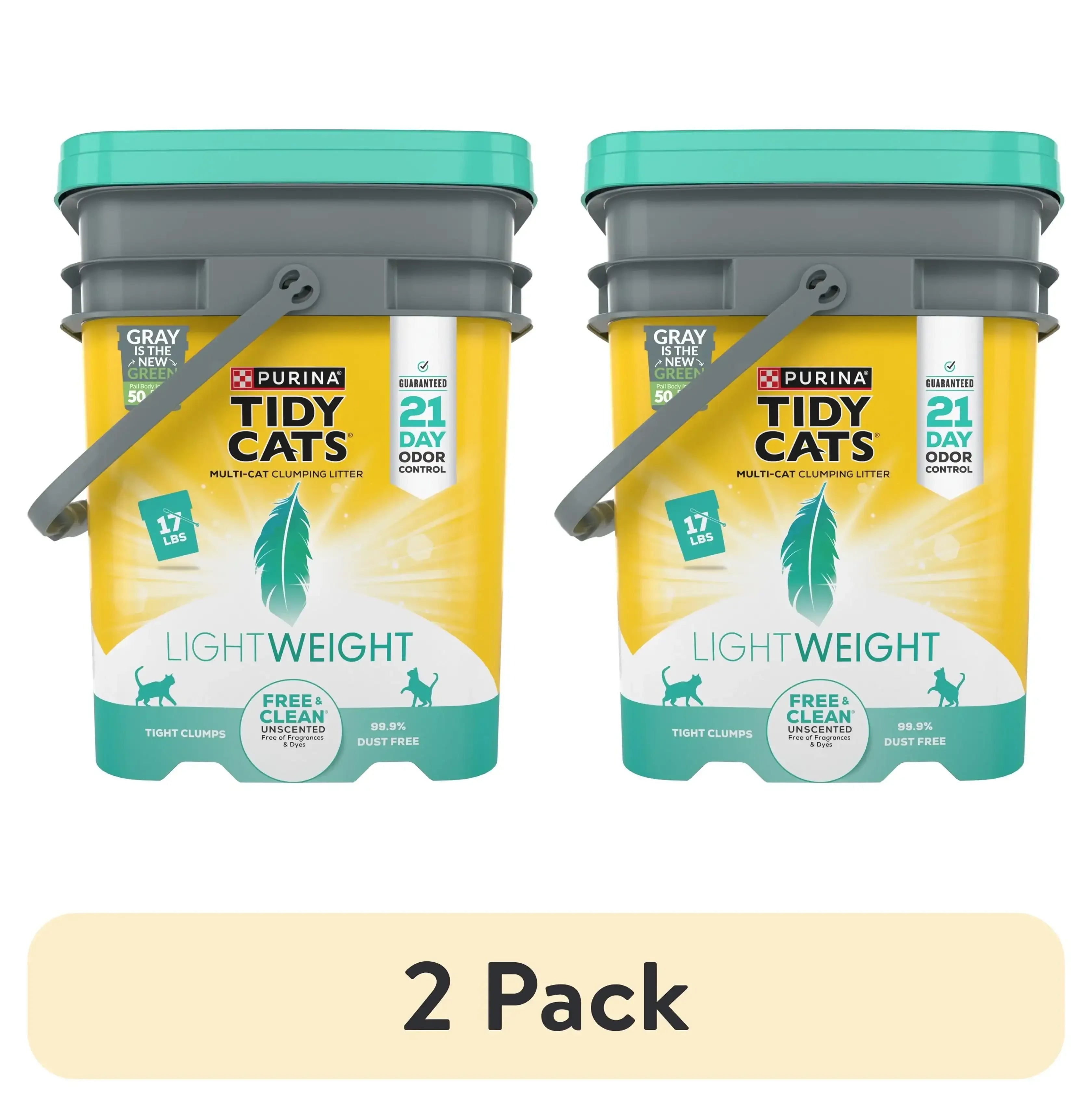 Purina Tidy Cats LightWeight Free and Clean Unscented Clumping Cat Litter - USA MEGA SHOP