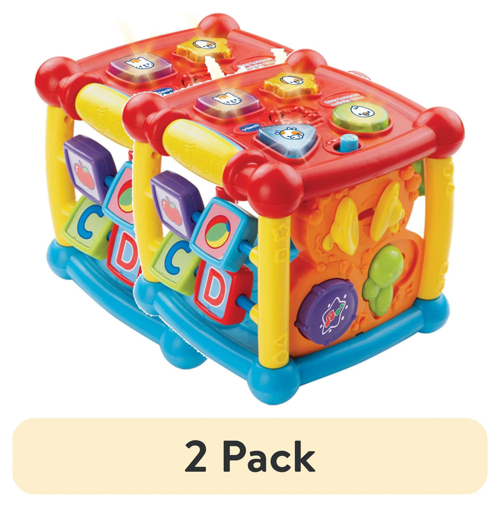 VTech Baby Busy Learners Activity Cube Baby and Toddler Toys - USA MEGA SHOP