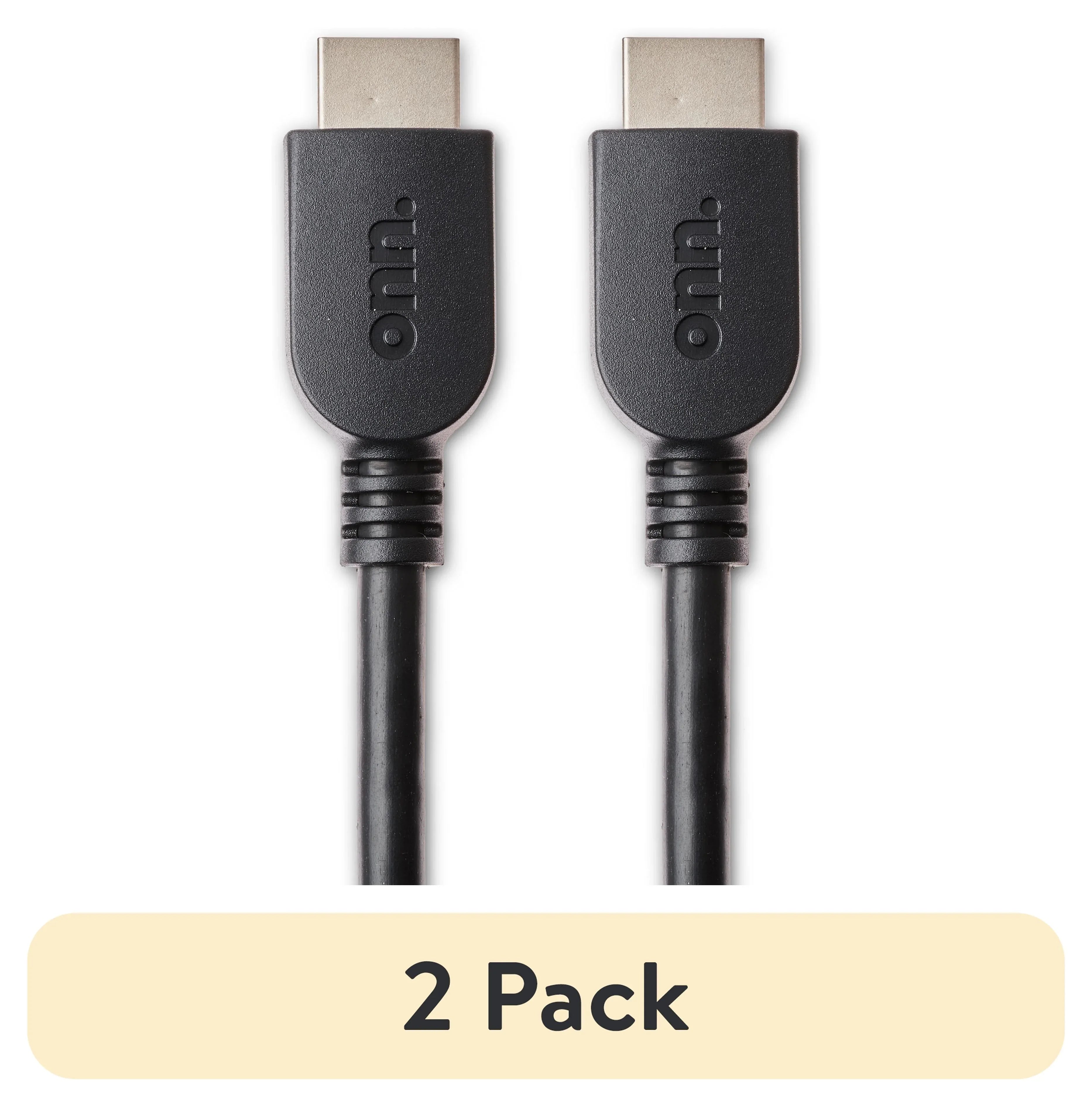 Onn. 4ft HDMI Cable, Black Color