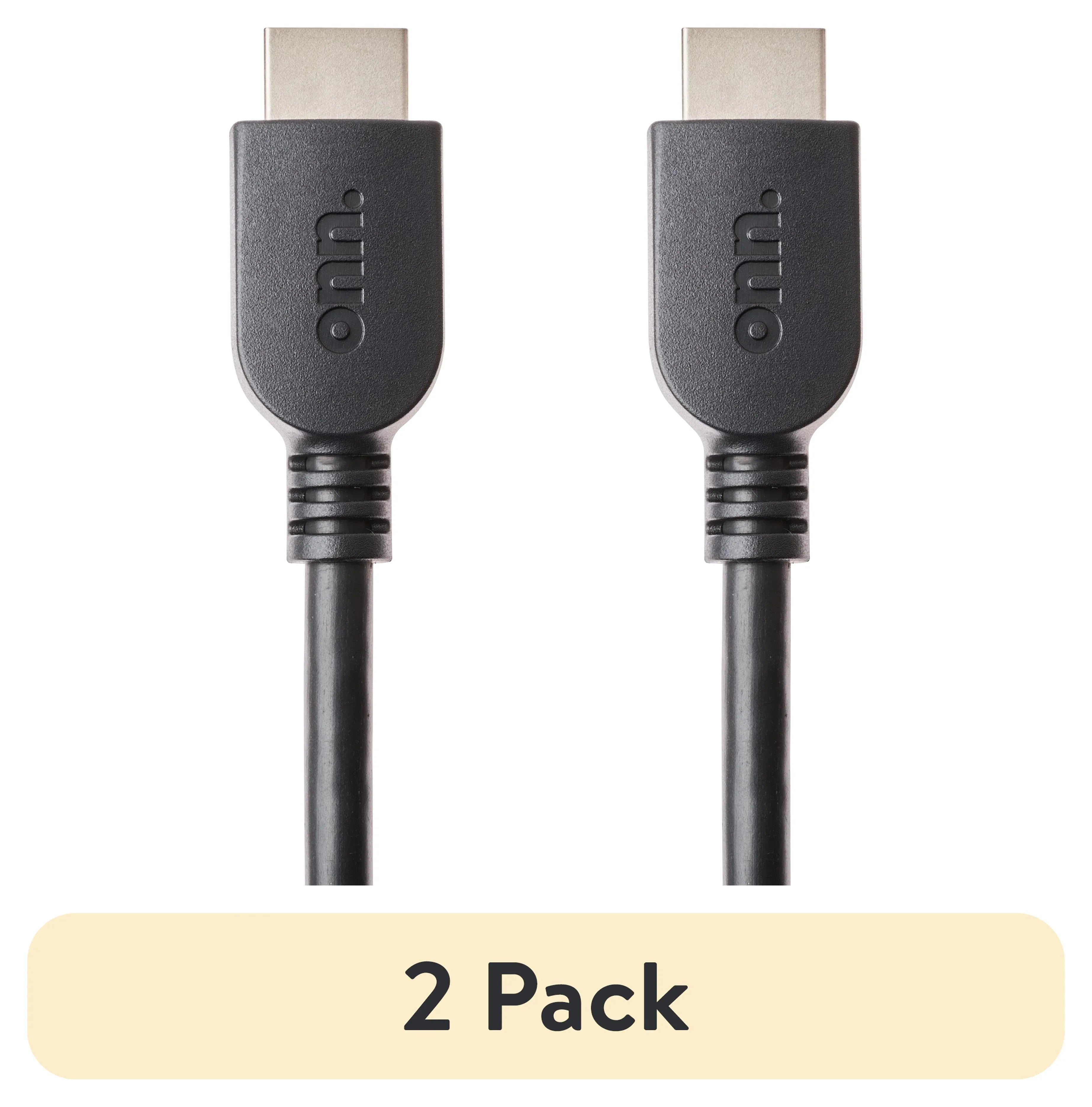 Onn. 4ft HDMI Cable, Black Color