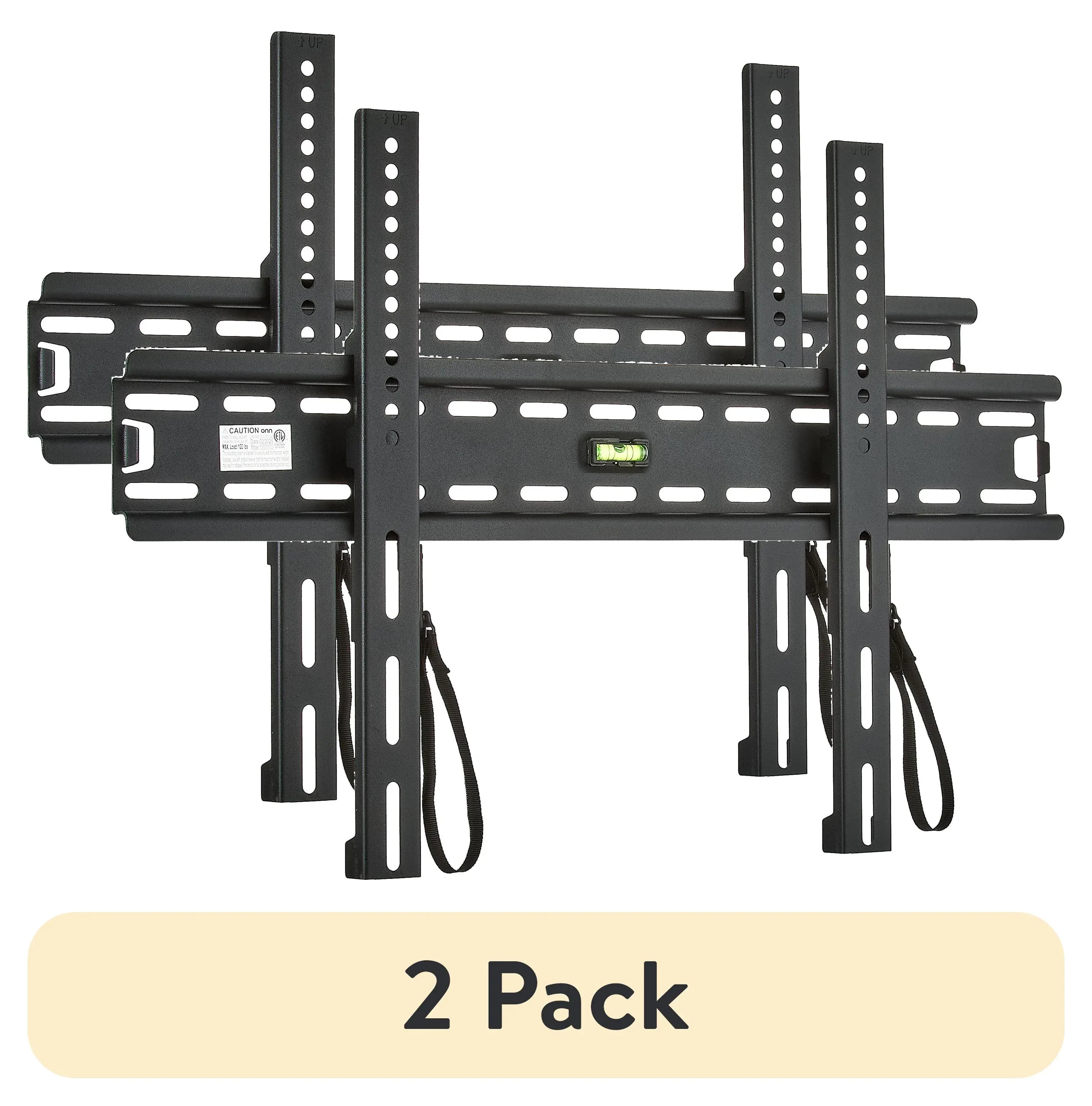 onn Fixed TV Wall Mount for 32" to 86" TVs, holds up to 120 lbs
