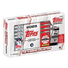 2025 Topps Baseball flagship collection trading card box, front view