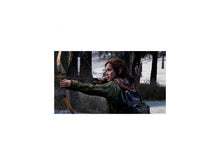 PlayStation 5 game screenshot: woman reaches forward in wooded area
