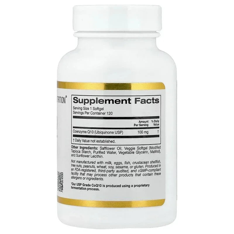 California Gold Nutrition CoQ10 – Antioxidant Supplement