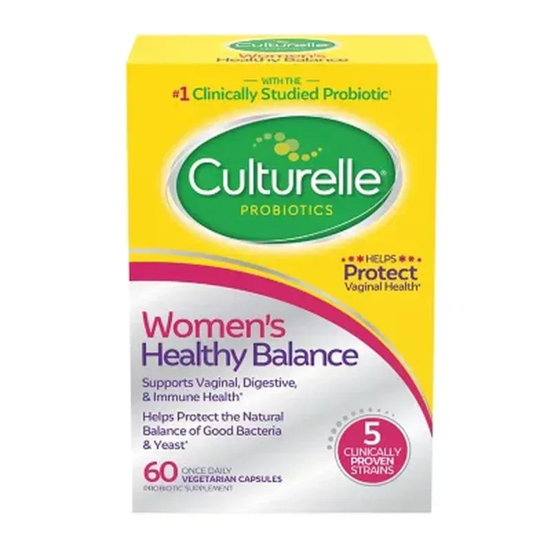 Culturelle Women'S Healthy Balance Probiotic Capsules (60 Ct.)