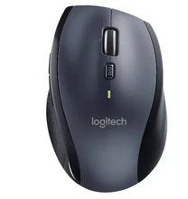 Graphite wireless productivity mouse with scroll wheel and side buttons