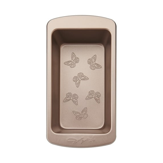 Dolly Parton Butterfly Stamp Carbon Steel Non-Stick Loaf Pan
