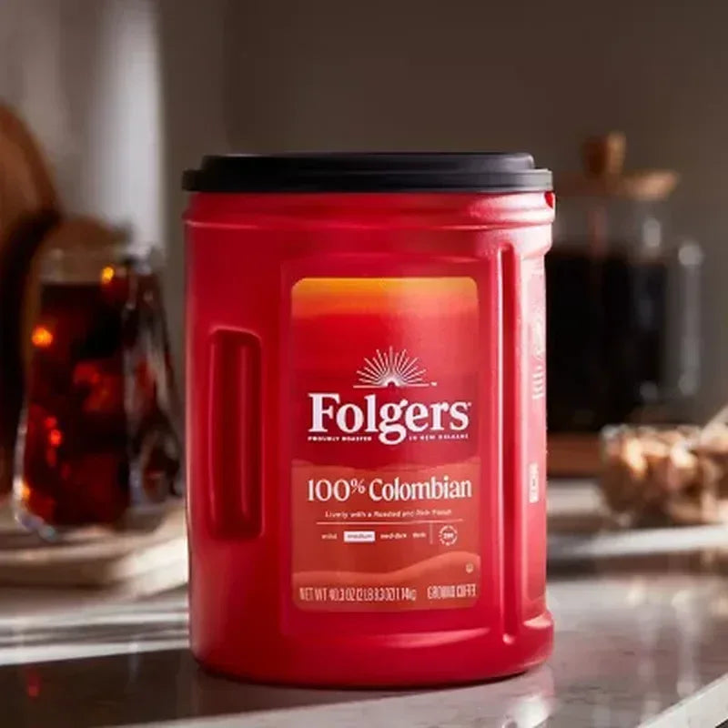 Folgers 100% Medium Roast Ground Colombian Coffee (40.3 Oz.)