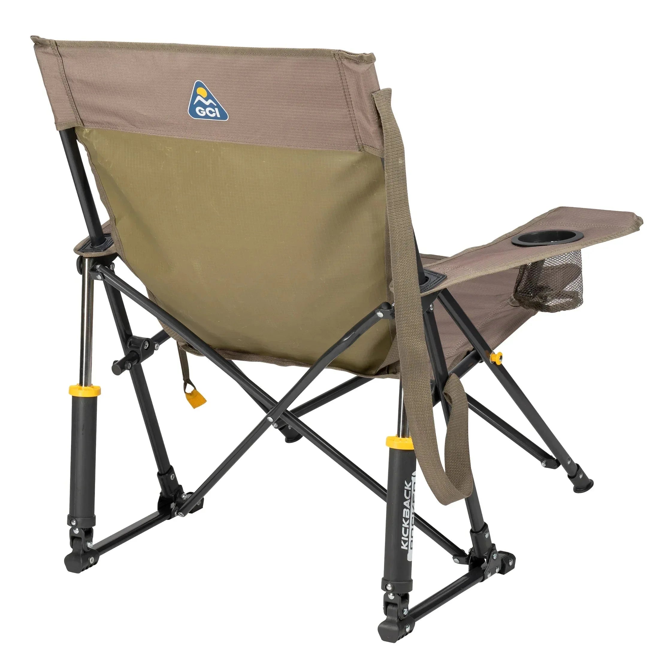 GCI Outdoor Kickback Rocker Foldable Rocking Camp Chair, Aged Fatigue - USA MEGA SHOP