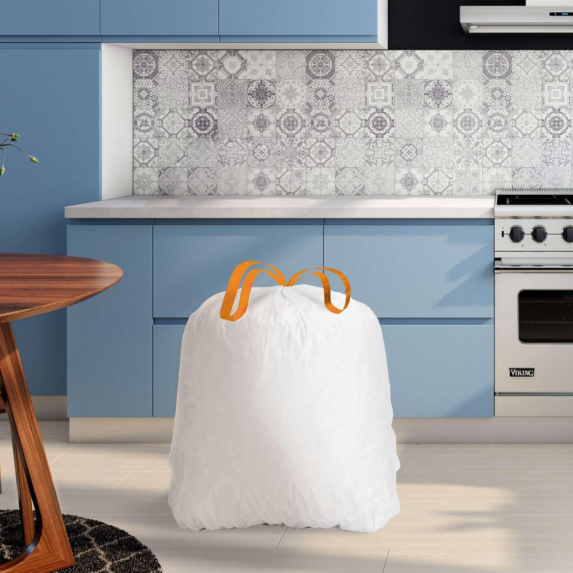 Husky 13 Gallon Tall Kitchen Drawstring Bags, 120 Bags