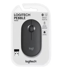 Logitech Pebble M350 Wireless Mouse - Graphite