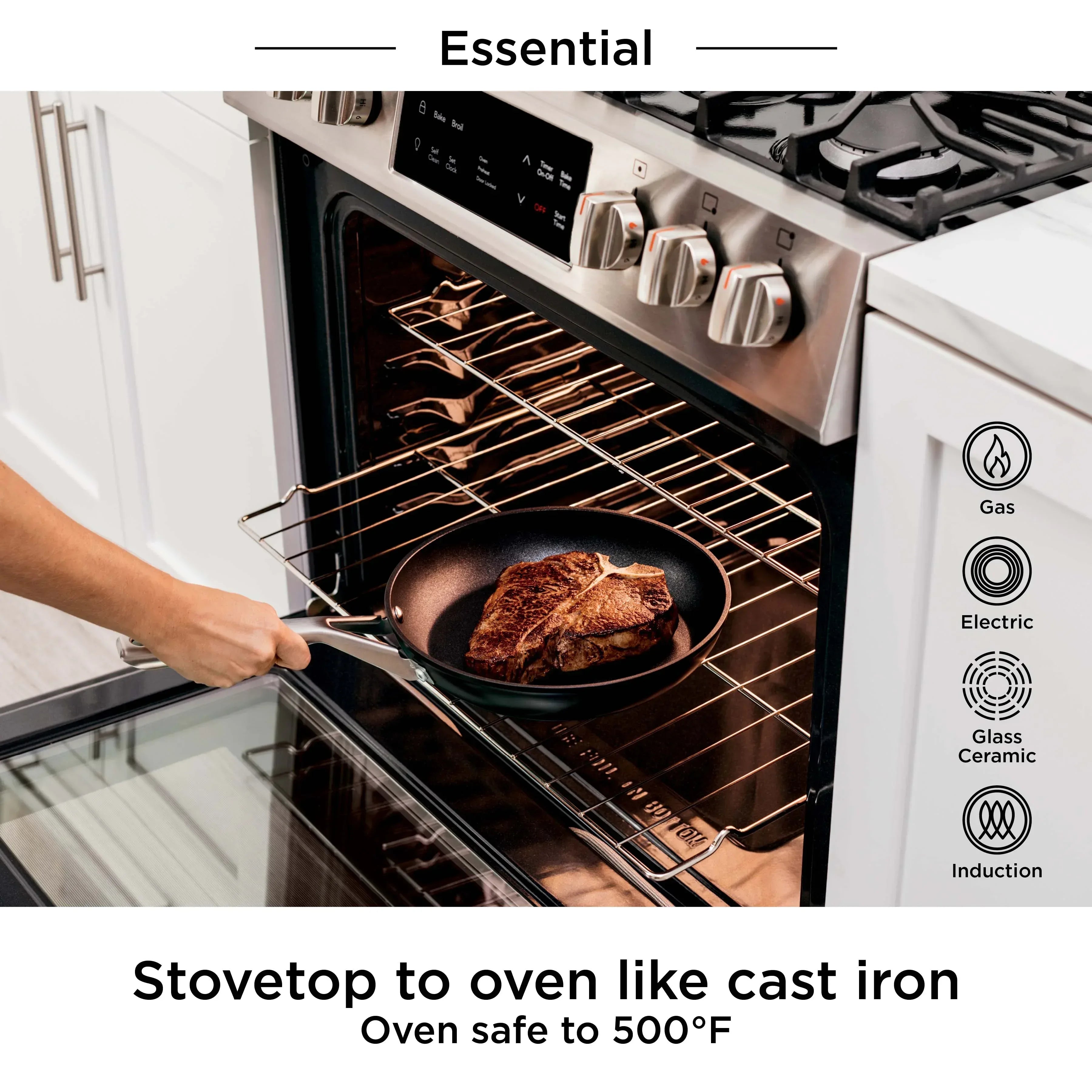 Ninja Foodi NeverStick Essential 8-inch Fry Pan, C10020