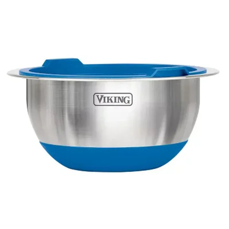 Viking 10-Piece Stainless Steel Mixing, Prep and Serving Bowl Set