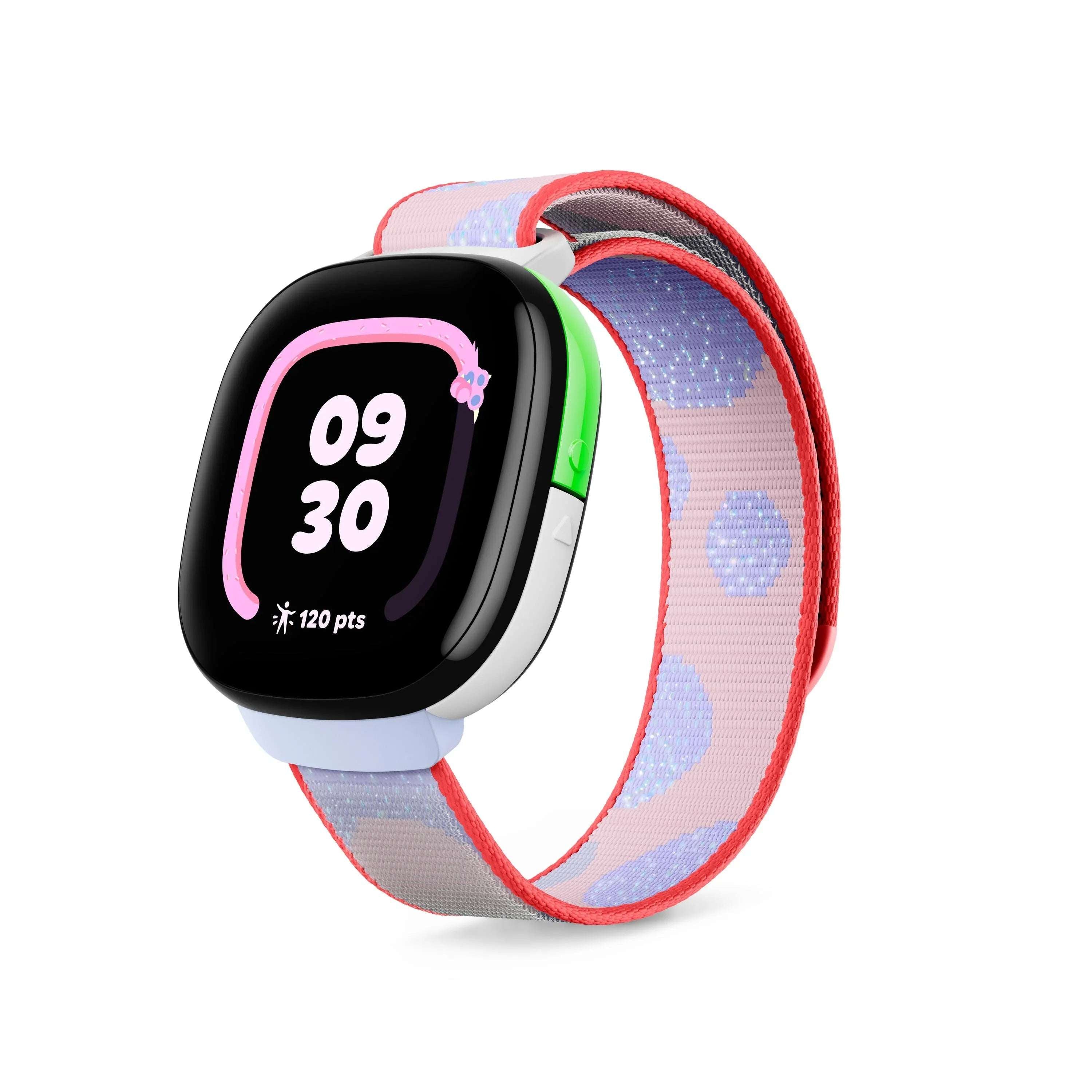 Fitbit Ace LTE Band - Kids Smartwatch Band - Water Resistant - One Size Fits All - Bubble Cats
