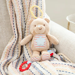 Spark Create Imagine on the Go Musical Light up Plush Baby Toy with Travel Hook, Bear