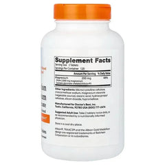 Doctor's Best, High Absorption Magnesium Lysinate Glycinate, Chelated, Albion® TRAACS®, 240 Tablets (100 mg Per tablet)