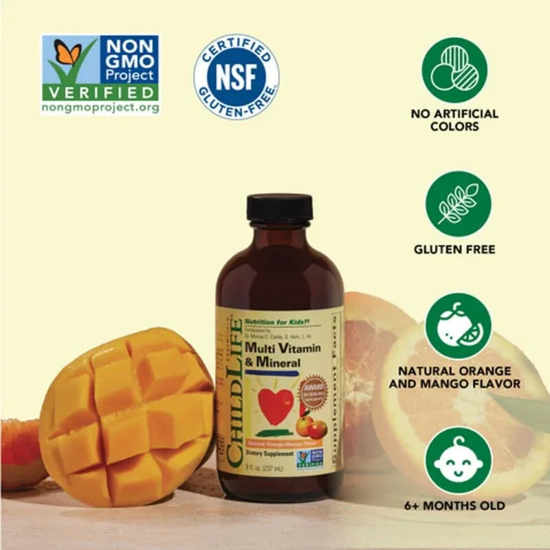 ChildLife Essentials, Liquid Vitamin C, Natural Orange, 4 fl oz (118 ml)