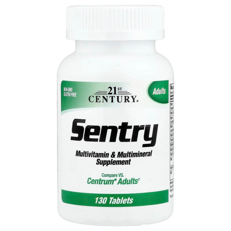 21st Century, Sentry, Adults Multivitamin & Multimineral Supplement, Tablets