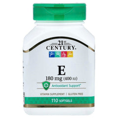 21st Century, Vitamin E, 180 mg (400 IU), Softgels