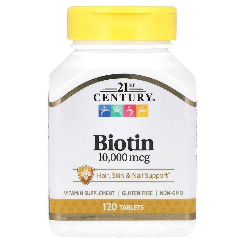 21st Century, Biotin, Easy Swallow Tablets
