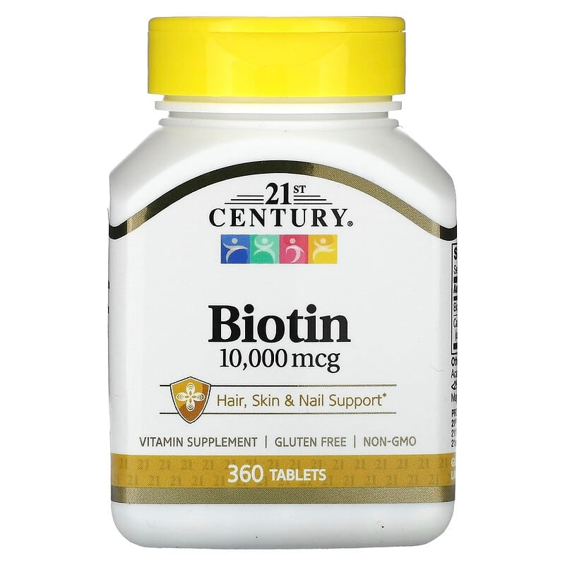 21st Century, Biotin, Easy Swallow Tablets