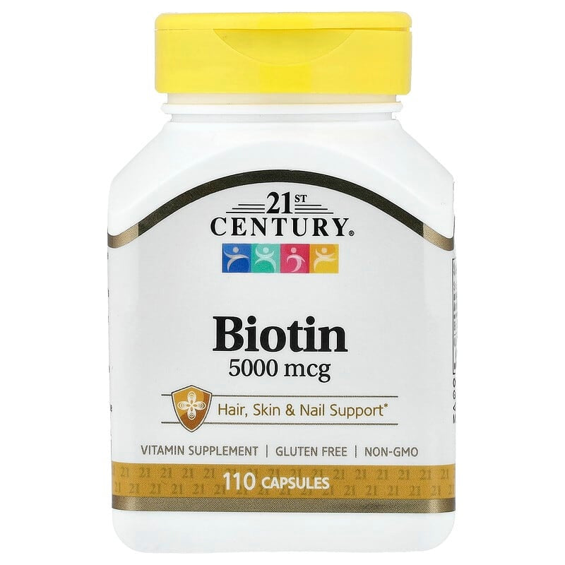 21st Century, Biotin, Easy Swallow Tablets