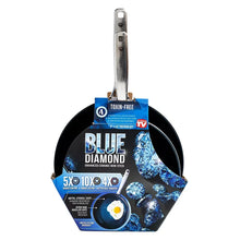 Blue Diamond frypan set box with toxin-free and non-stick label