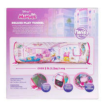 Minnie deluxe play tunnel box with Twist Pop and Play design