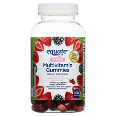 Equate Women's Multivitamin Gummies for General Health, Mixed Berry, 150 Count, Compare to VitaFusion Women's Multivitamin