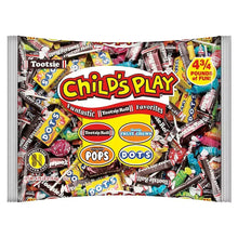 Tootsie Roll Favorites Variety Pack candy assortment in foil bag, colorful mix.
