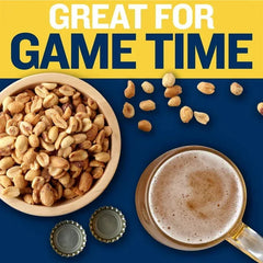 Planters Salted Peanuts, Plant Based Protein, 10-1 oz. Bags
