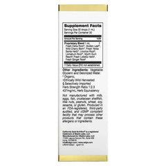 California Gold Nutrition, Bronchial Ease with Proprietary Blend of Fresh Osha Root, Mullein Leaf and Wild Cherry Bark, 1 fl oz (30 ml)