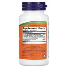 Black cohosh root supplement bottle back panel with Supplement Facts label