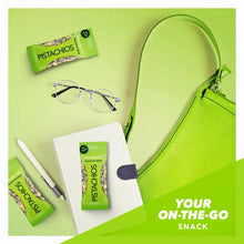 Pistachios snack multipack with no-shell roasted and salted packs