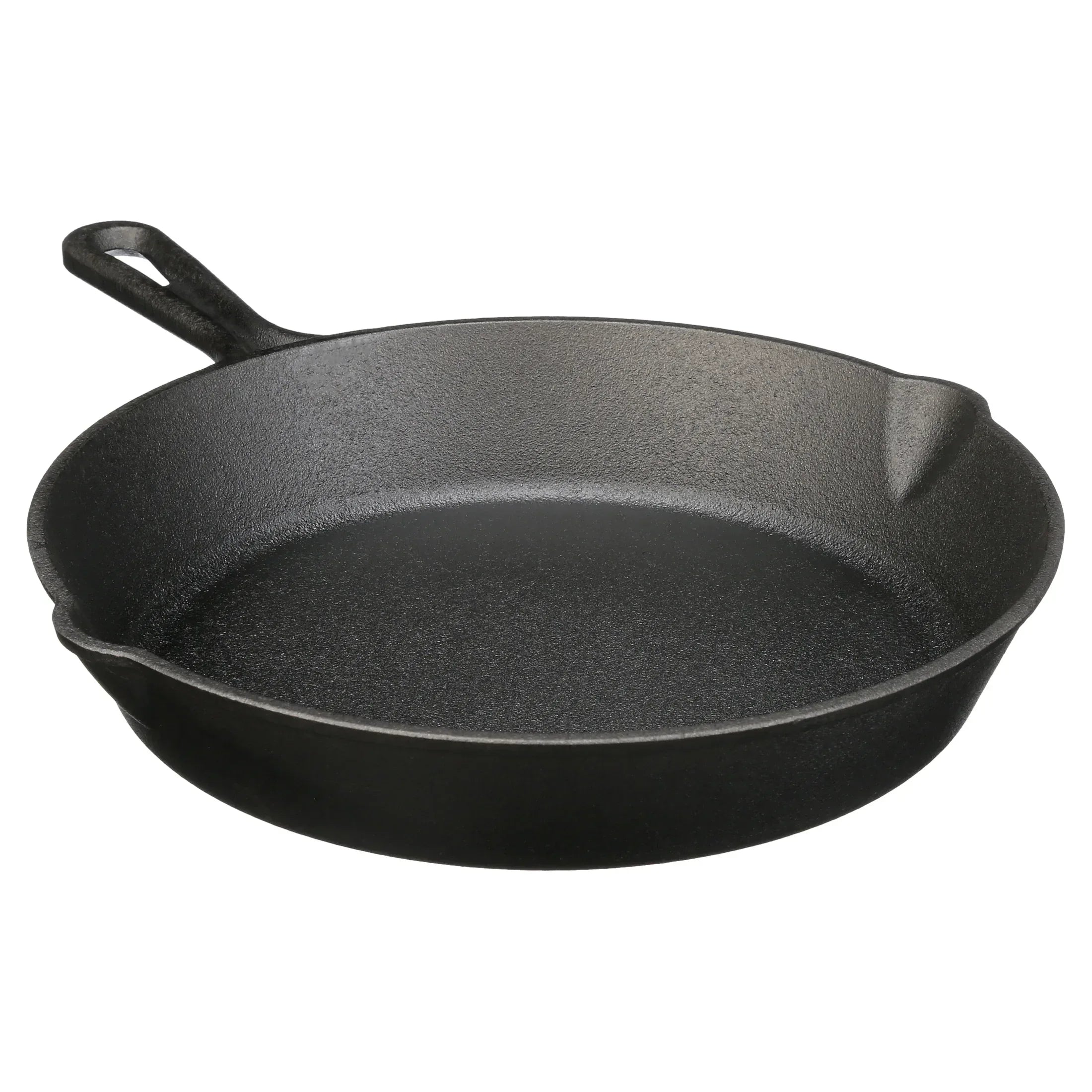 Ozark Trail 4-Piece Cast Iron Skillet Set with Handles and Griddle, Pre-Seasoned, 6", 10.5", 11"