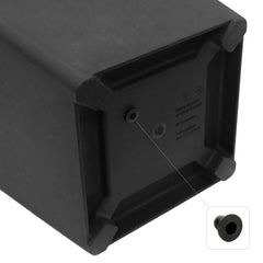 24 Inch Avondale Indoor Outdoor Recycled Planter Slate