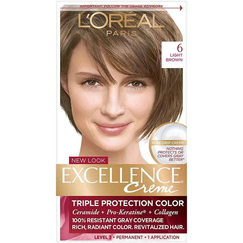 L'Oreal Paris Excellence Hair Color, 2 pk. - USA MEGA SHOP
