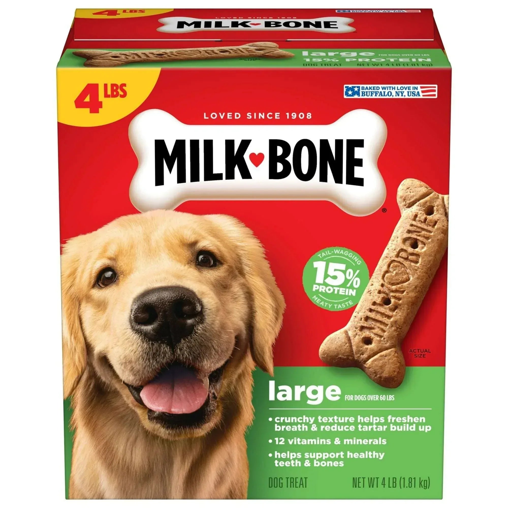 Milk Bone Original Biscuits, Large Dog Treats