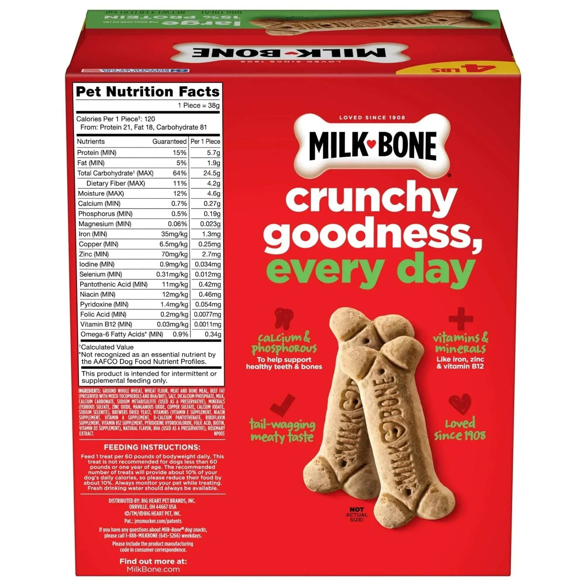 Milk Bone Original Biscuits, Large Dog Treats